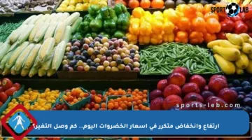 ارتفاع وانخفاض متكرر في أسعار الخضروات اليوم.. كم وصل التغير؟